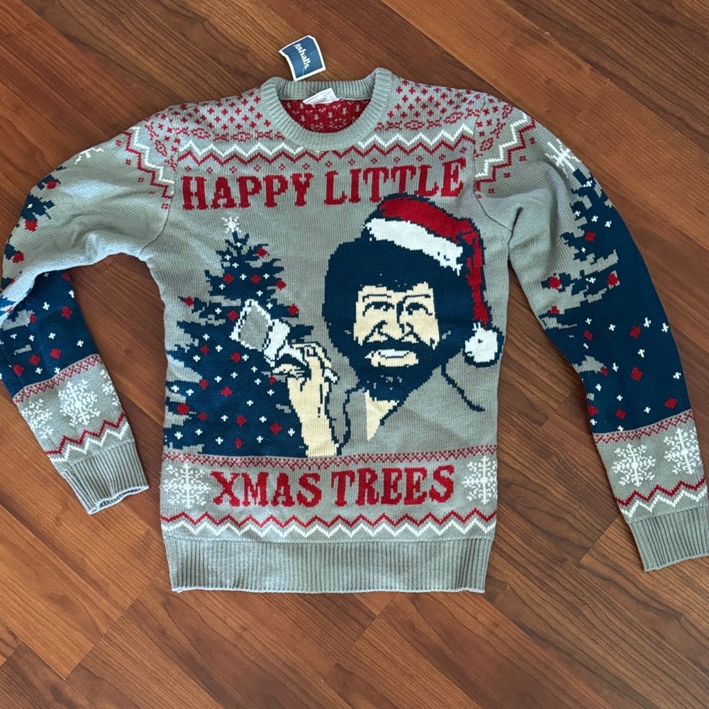 Festive Holiday Crewneck Sweater